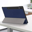 Husă pentru Samsung Galaxy Tab S9 Plus, Smartcase cu spațiu pentru stylus, albastru