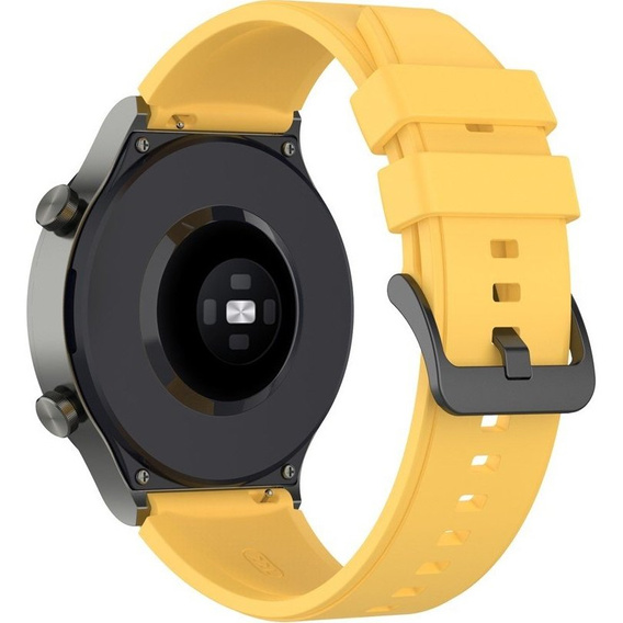 Pasek silikonowy 22mm uniwersalny, Czerwony