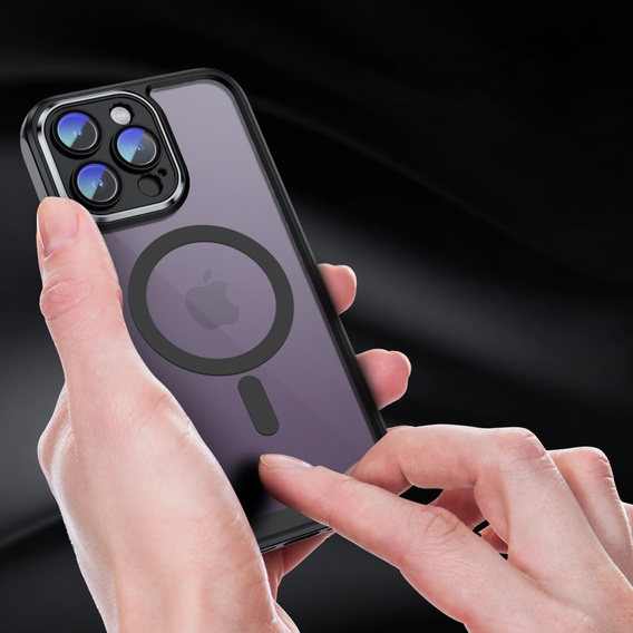 Husă pentru iPhone 14 Pro Max, ERBORD Impact Guard, MagSafe, negru