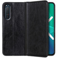 Huse pentru Sony Xperia 5 II, Wallet Litchi Leather, negru