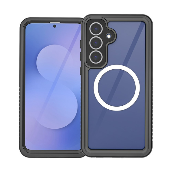 Carcasă impermeabilă Redpepper IP68 cu protecție 360° și MagSafe pentru Samsung Galaxy S25 FE