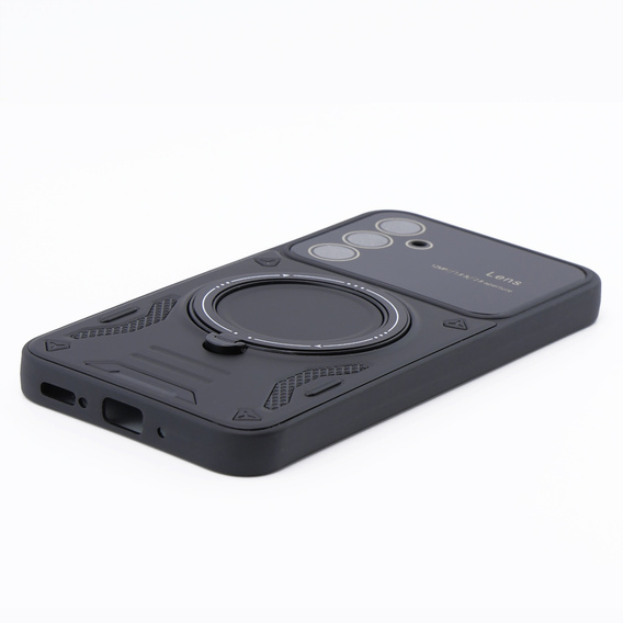 Husă blindată pentru Samsung Galaxy A54 5G, CamShield MagSafe, negru