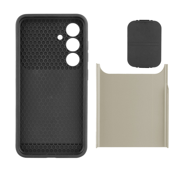 Huse pentru Samsung Galaxy S24, ERBORD CamProtect Slide Camera, de aur