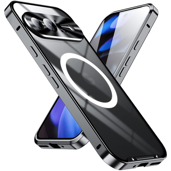 Carcasă de protecție pentru camera foto pentru Google Pixel 9, CamShield MagSafe, negru