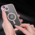 Husă pentru iPhone 13, ERBORD Impact Guard, MagSafe, roz