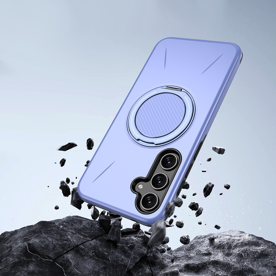 Husă MagSafe cu suport pentru Samsung Galaxy A57 5G, violet