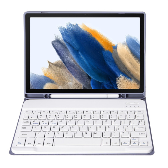 Carcasă + tastatură Samsung Galaxy Tab A8 10.5 X200 / X205, violet
