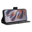 Cu clapetă pentru Motorola Edge 50 Neo / Motorola ThinkPhone 25, Card Slot, negru