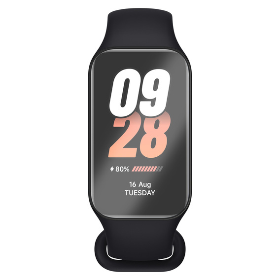 2x ERBORD Hybrid Glass pentru Xiaomi Smart Mi Band 8 Active