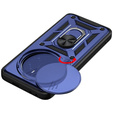 Husă blindată pentru Honor Magic 7 Pro, CamShield Slide, albastru