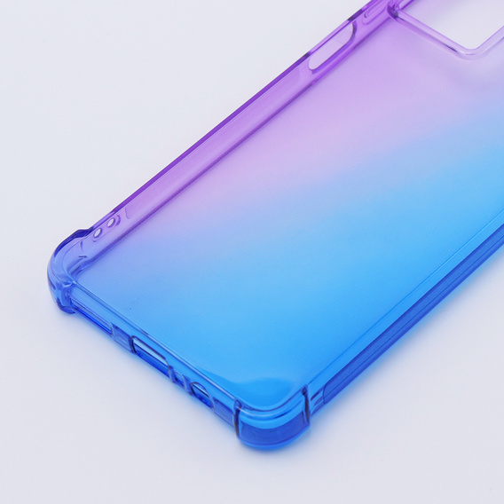 Husa pentru Motorola Moto G54 5G, Gradient Dropproof, Violet / albastru