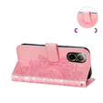 Cu clapetă pentru Realme C67, Mandala, roz rose gold