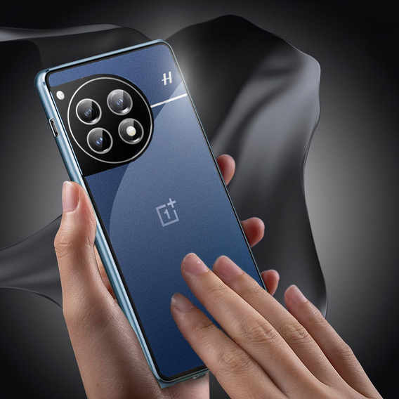 Husa pentru OnePlus 13, Magnetic Dual Glass, albastru