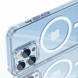 Huse pentru iPhone 14 Pro Max, Dropproof MagSafe, transparentă