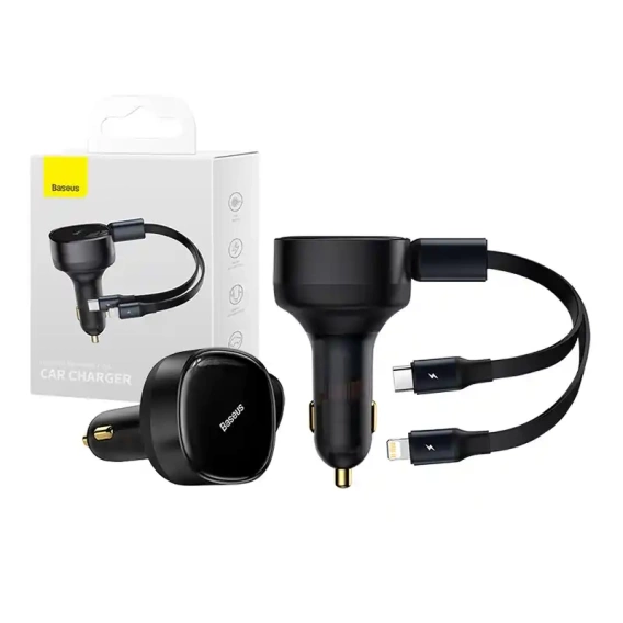 Baseus Enjoyment 30W încărcător auto pentru smartphone-uri, tablete și alte dispozitive mobile