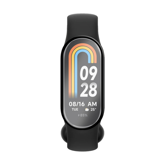 2x ERBORD Hybrid Glass pentru Xiaomi Smart Band 10 / 9 / 8