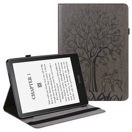 Carcasă cu clapetă pentru Amazon Kindle Paperwhite 5 (2021), tree, albastru