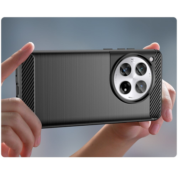 Huse pentru OnePlus 12 5G, Carbon, negru