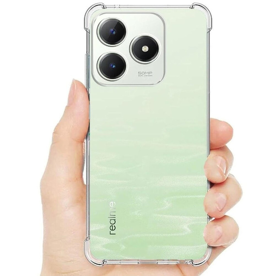Huse pentru Realme C63, Dropproof, transparentă