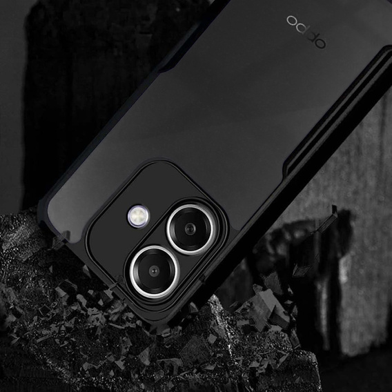 Huse pentru Oppo A40 / Oppo A40m, AntiDrop Hybrid, negru