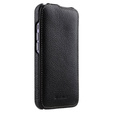 MELKCO carcasă flip pentru iPhone 15 Pro, piele, flip, negru