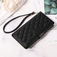 Carcasă cu clapetă pentru Honor 400 Pro 5G, Crossbody Leather Wallet, negru