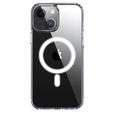 Huse pentru iPhone 13, ERBORD Hybrid MagSafe Case, albastru