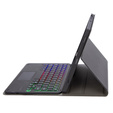 Husă cu tastatură Bluetooth iluminată și touchpad pentru Samsung Galaxy Tab A11+