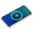 Huse pentru iPhone 14, Dropproof MagSafe Glitter, roz