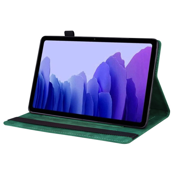 Husă pentru Lenovo Tab P12, Classic, cu spațiu pentru stylus, verde
