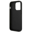 Karl Lagerfeld Huse pentru iPhone 14 Pro, Saffiano Choupette Head Patch, de argint