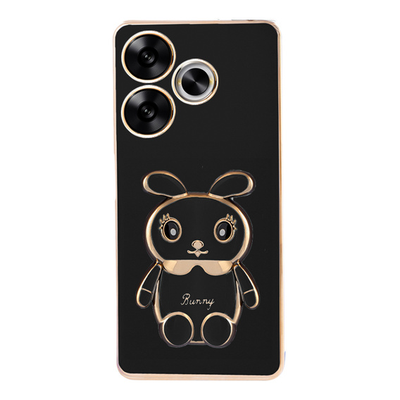 Carcasă pentru Xiaomi Redmi 13, Rabbit, negru
