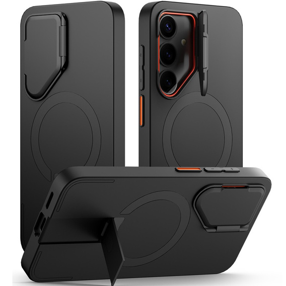 Husă pentru Samsung Galaxy S25, Suritch Shockproof, pentru MagSafe, negru