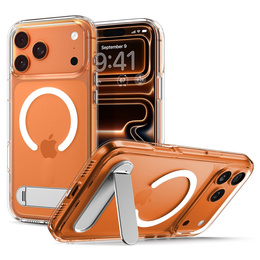 Carcasă Spigen Ultra Hybrid "S" MagSafe pentru iPhone 17 Pro, transparentă / albă