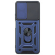 Husă blindată pentru Realme 14X / Realme C75, CamShield Slide, albastru