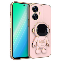 Huse pentru Realme C55, Astronaut, roz rose gold