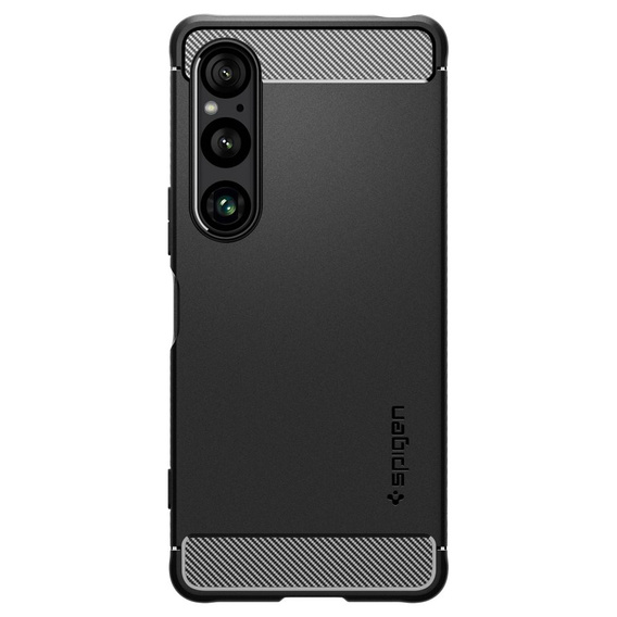 Husă SPIGEN Rugged Armor pentru Sony Xperia 1 VI – Negru Mat