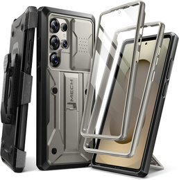 Carcasă robustă pentru Samsung Galaxy S25 Ultra – Tongate MECH Series Clip, negru