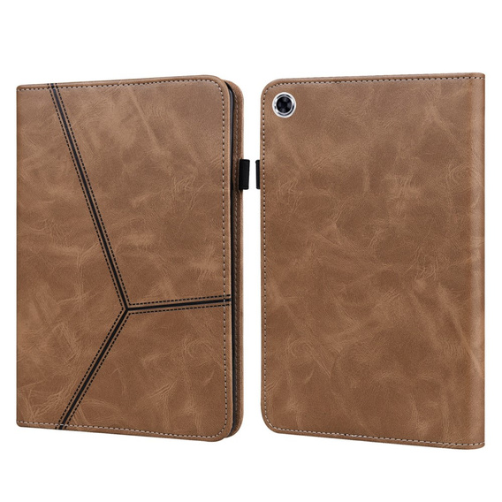 Husă pentru Samsung Galaxy Tab A9+, Butterfly, maro