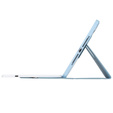 Husă pentru tastatură pentru iPad 11" 2025 A16 (11 gen.) / iPad 10.9" 2022 (10 gen.), Rotary 360° Leather, caz albastru