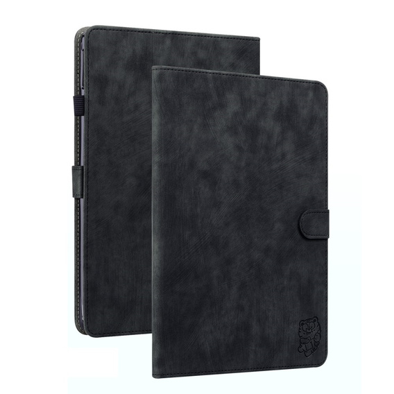 Huse pentru Samsung Galaxy Tab S9, Wallet Pen Slot, negru