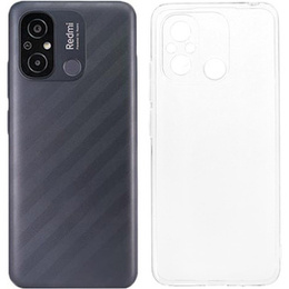 Caz subțire pentru Xiaomi Redmi 12C/11A 4G, Slim, transparentă