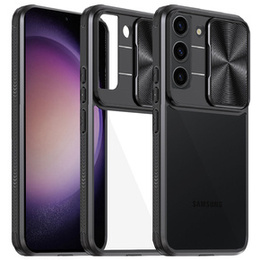 Huse pentru Samsung Galaxy S23 Plus, Slide Camera, negru