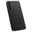 Carcasa Spigen pentru Samsung Galaxy A55 5G, Liquid Air, negru + 9H Tempered Glass