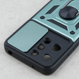 Husă blindată pentru Xiaomi Redmi 12, CamShield Slide, verde