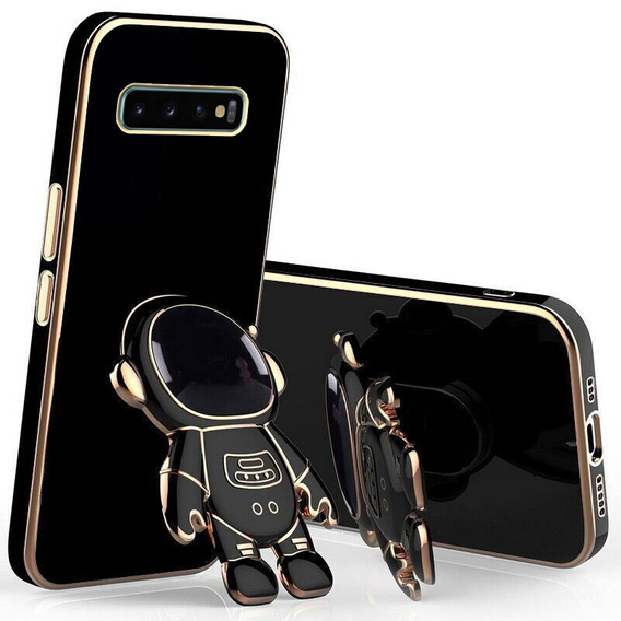 Huse pentru Samsung Galaxy S10, Astronaut, negru