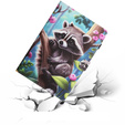Huse pentru Lenovo Tab P11 Gen 2, raccoon