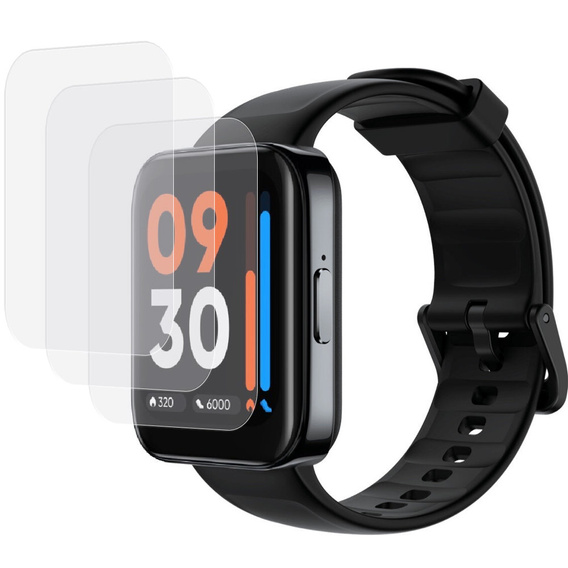 3x ERBORD Hydrogel Foil pentru Realme Watch 3
