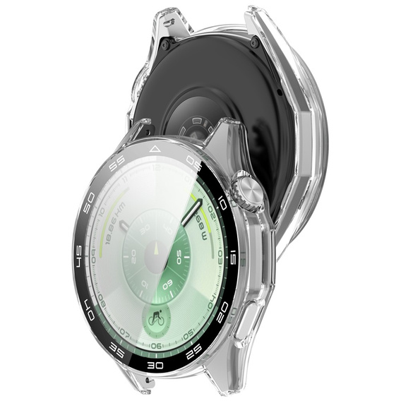 Husă de protecție cu sticlă temperată pentru Huawei Watch GT 6 46 mm