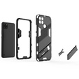 Husa pentru Realme C21Y/C25Y, Military kickstand, albastru